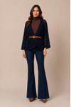 KIMONO TRICOT ABERTO MARINHO